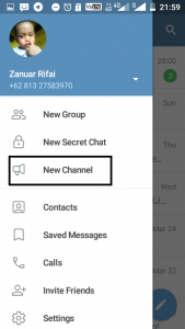 make Telegram Channels